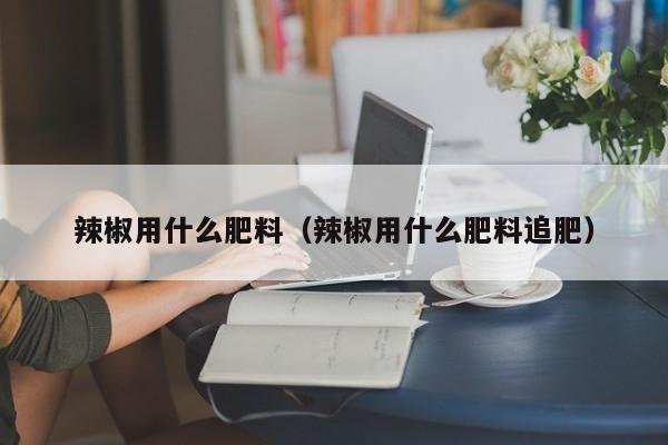 辣椒用什么肥料（辣椒用什么肥料追肥）