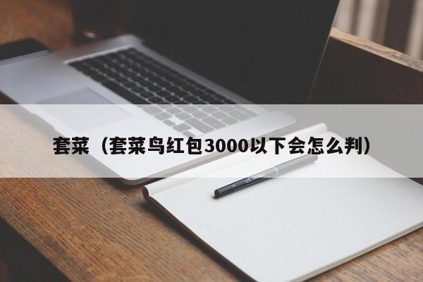 套菜（套菜鸟红包3000以下会怎么判）