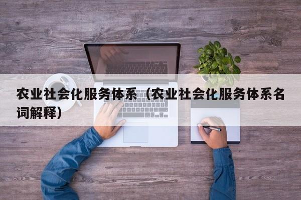 农业社会化服务体系（农业社会化服务体系名词解释）