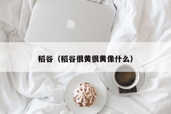 稻谷（稻谷很黄很黄像什么）